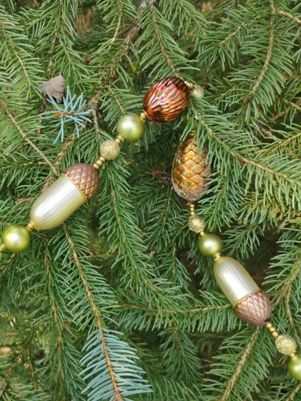 Midwest of Cannon Falls Vintage Glassworks Collection Christmas garland